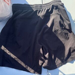 lululemon athletica Men's Black Athletic Shorts